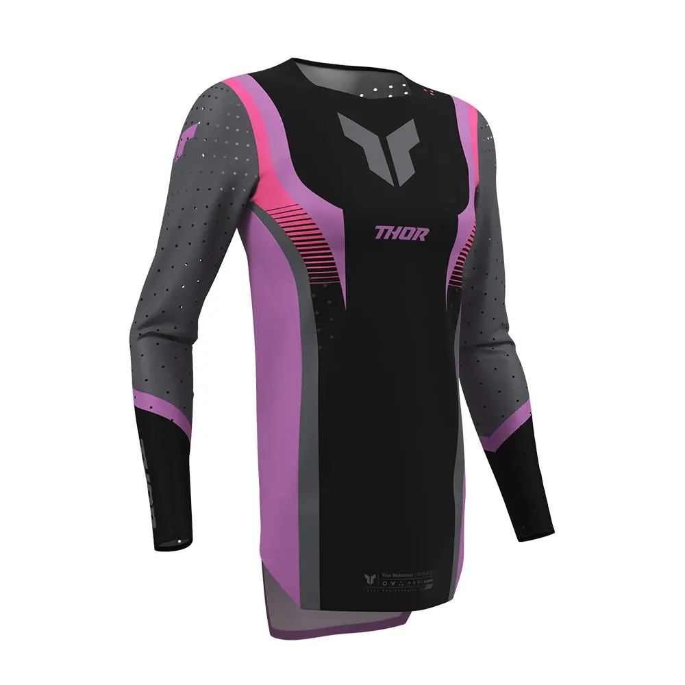Thor Jersey Womens Sportmode Velocity Blk/Orc 1