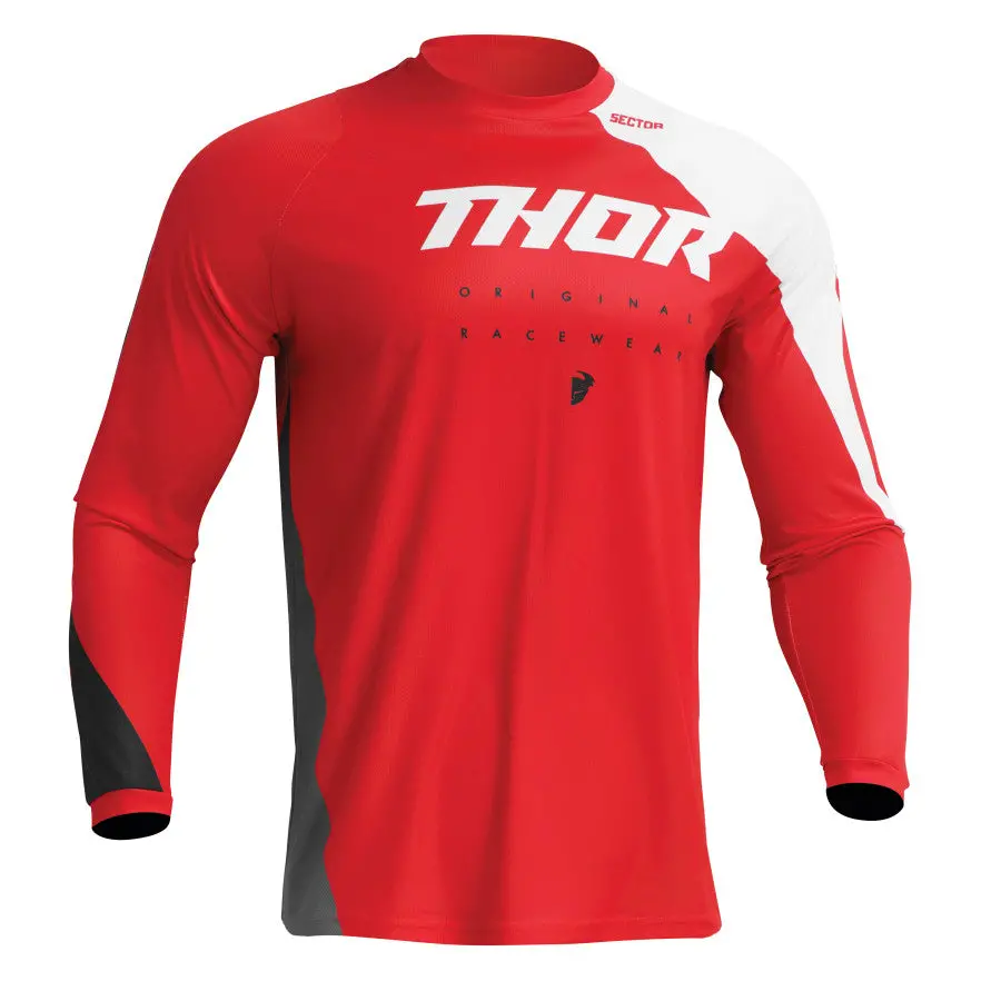 Jersey S23 Thor Mx Sector Edge Red/White Yt 1