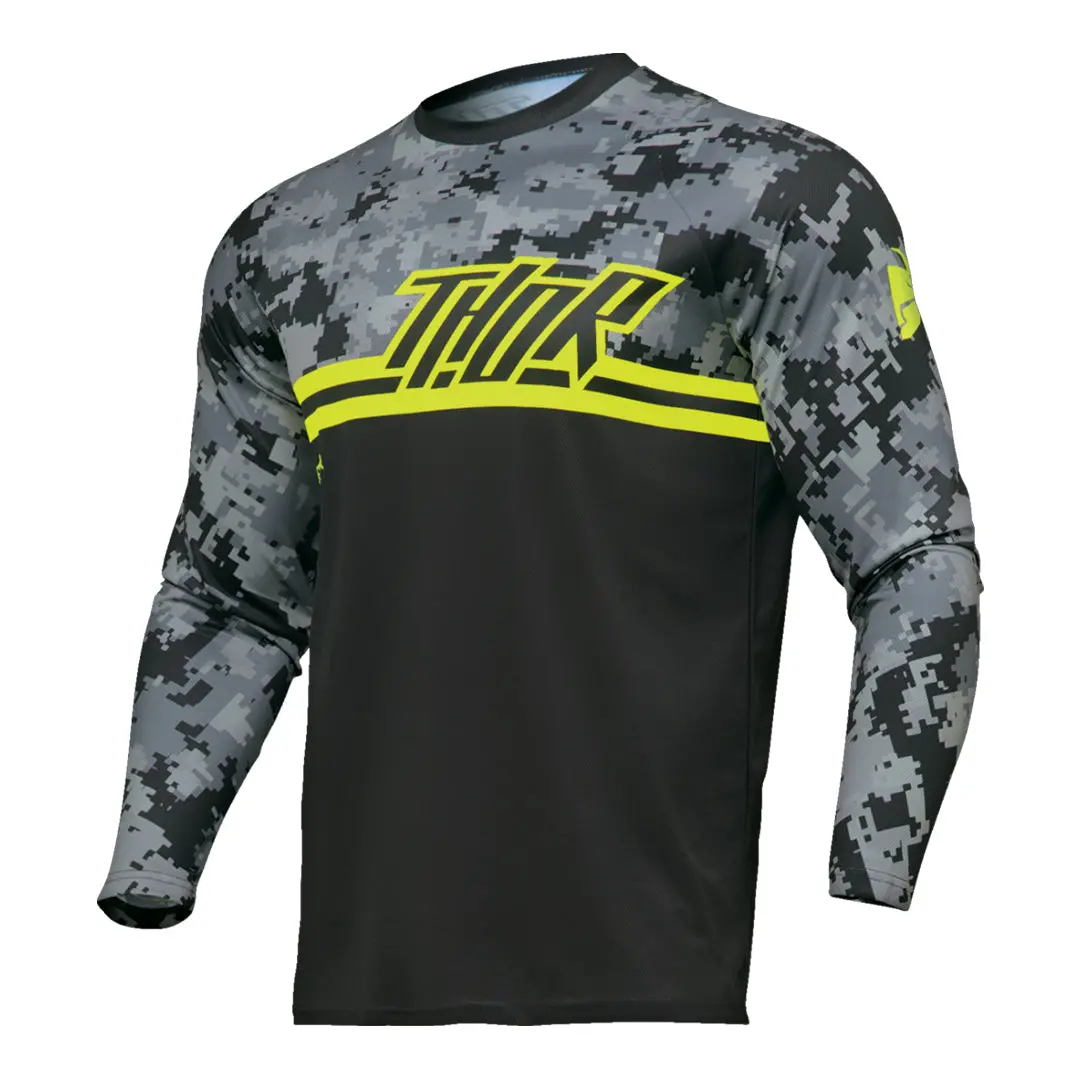 Thor Sector Digi Jersey Youth Blk/Camo 1