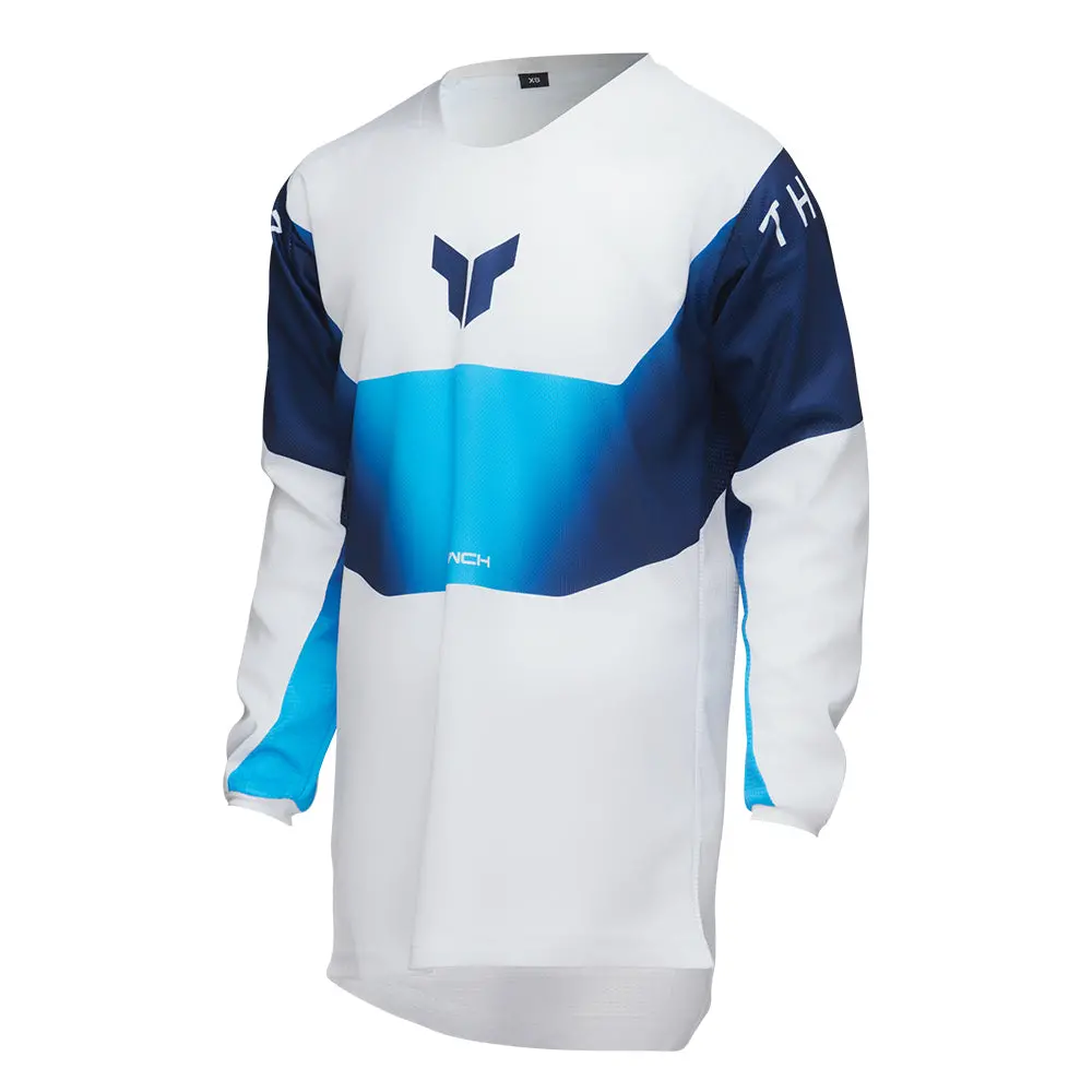 Thor Jersey Launch Youth Storm White 1