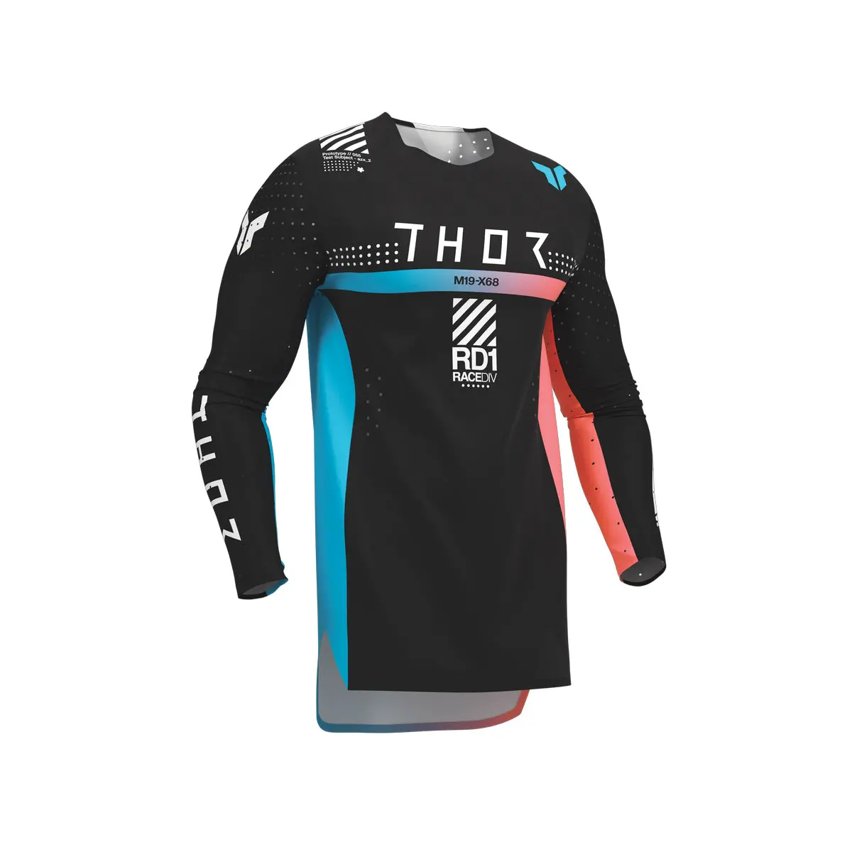 Thor Mx Jersey Youth Sportmode Synth Black 1