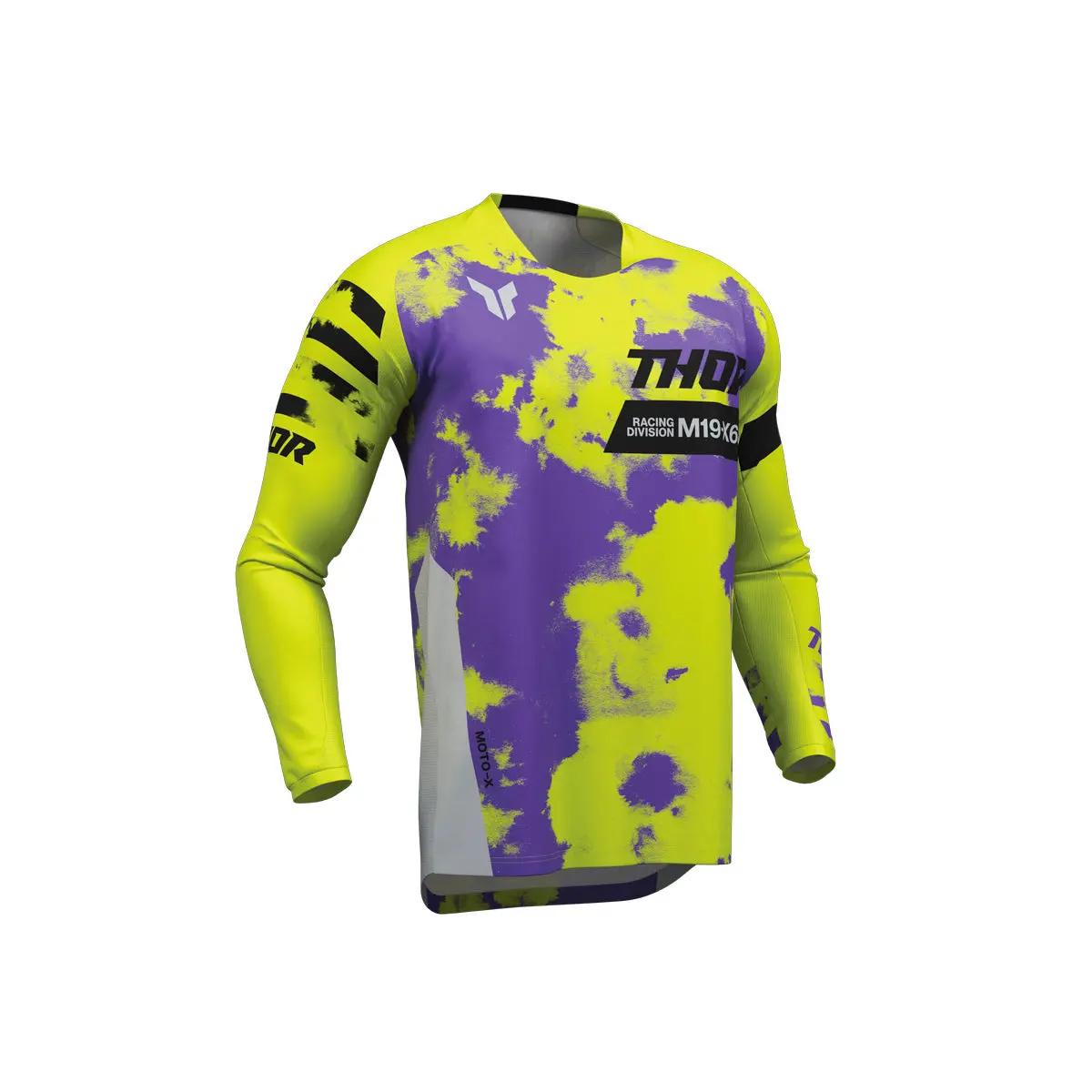 Thor Mx Youth Launchmode Bleach Gray/Acid 1