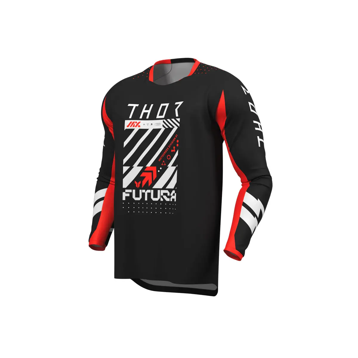 Thor Mx Youth Launchmode Futura Black/Red 1