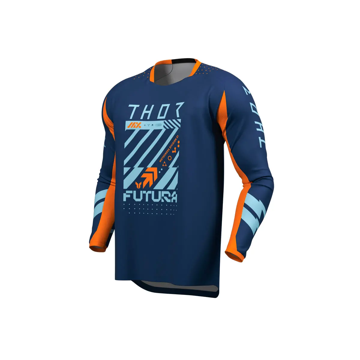 Thor Mx Youth Launchmode Futura Navy/Orange 1