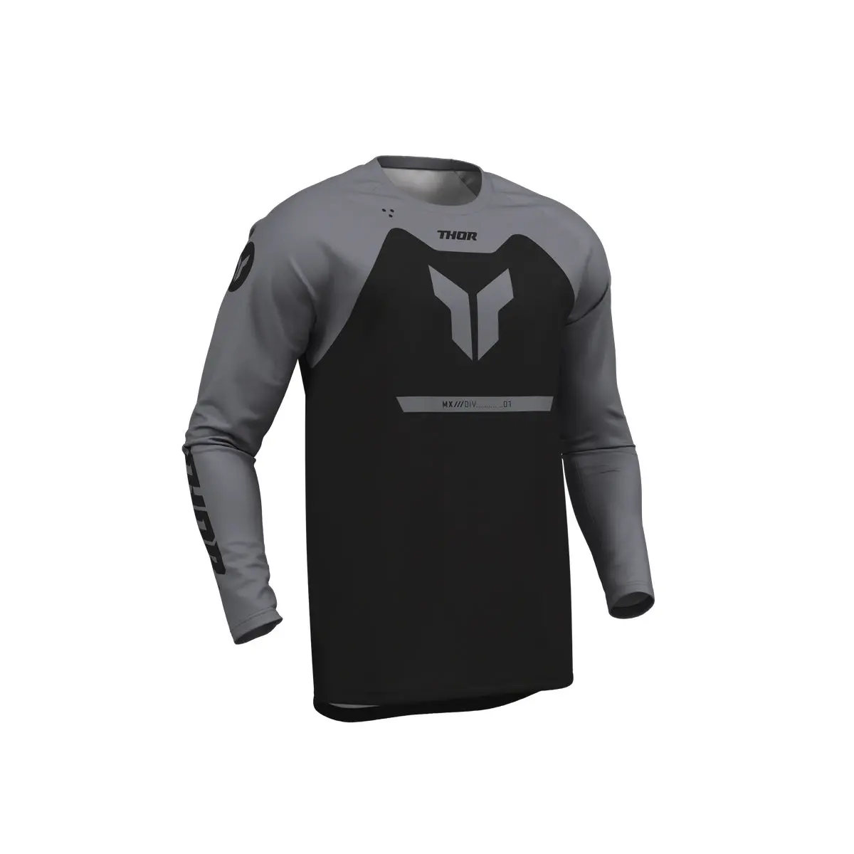 Thor Mx Jersey Youth Ridemode Menace Black 1