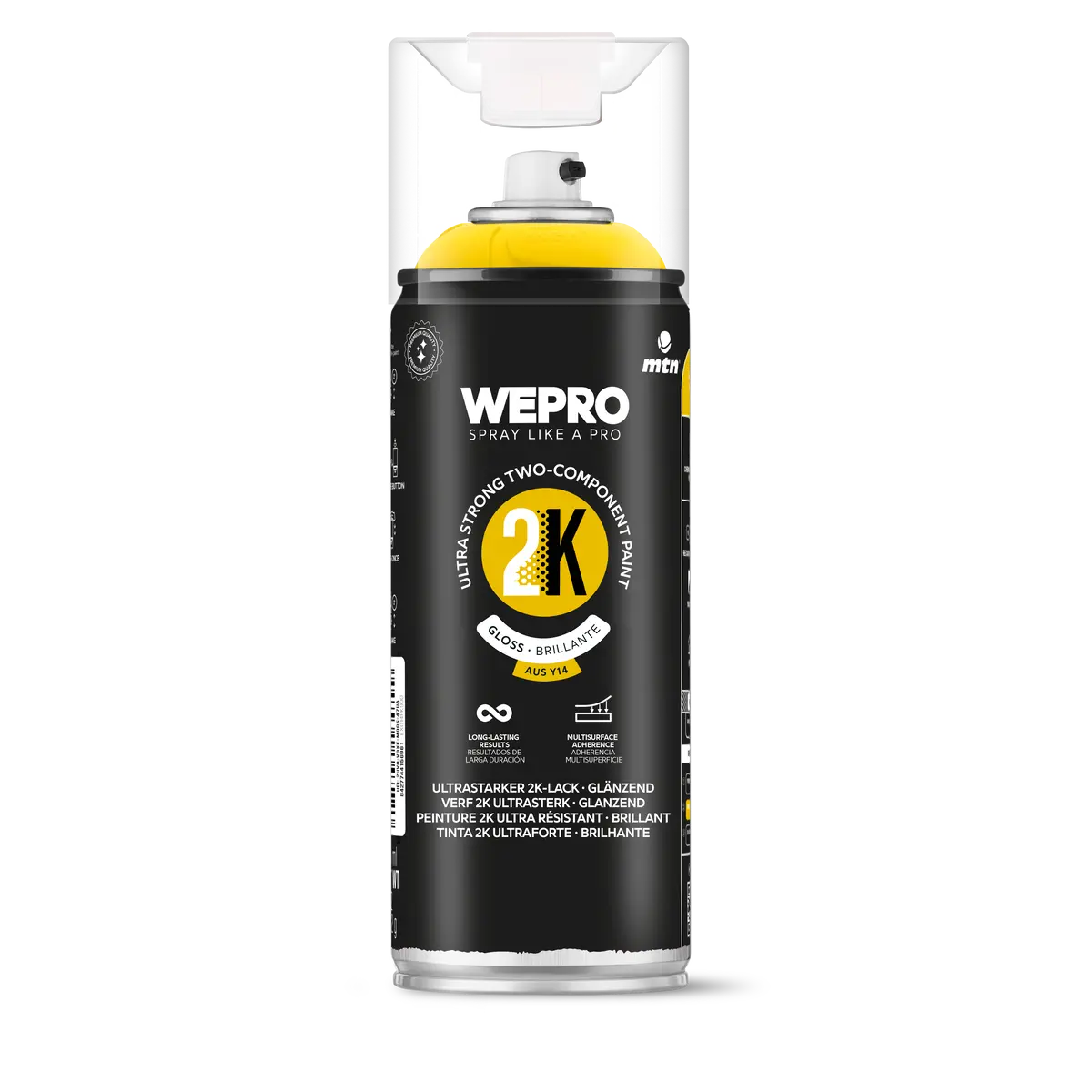 Mtn Wepro 2K Golden Yellow Gloss 400Ml 1