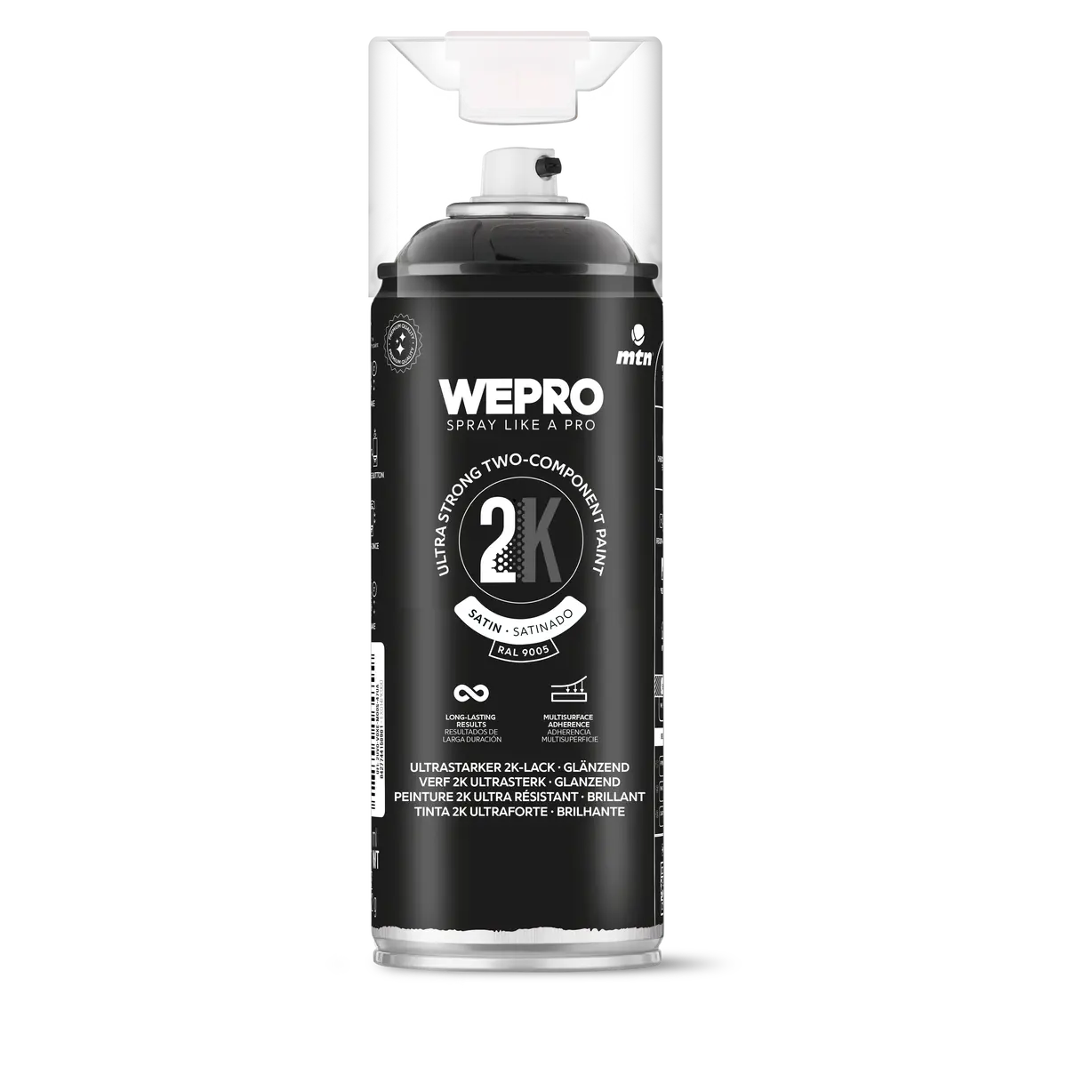 Mtn Wepro 2K Black Satin 400Ml 1
