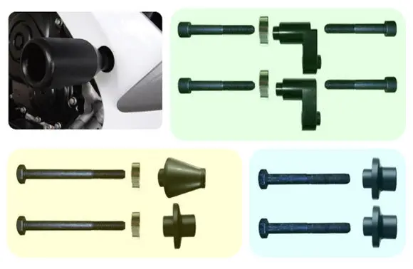Keiti Frame Slider Kit [Yamaha Yzf R6 06-09] 1