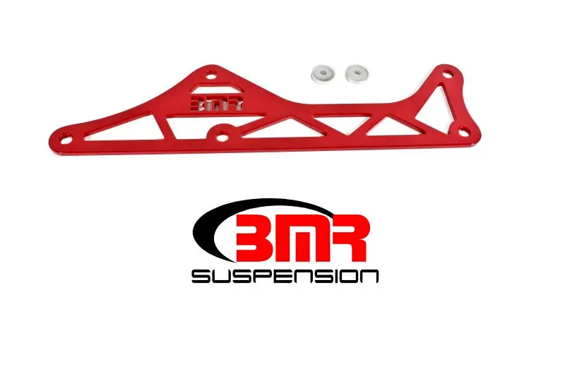 Bmr Driveshaft Tunnel Brace For 2016–2017 Chevrolet Camaro (6Th Gen) – Aluminum, Red Finish 1