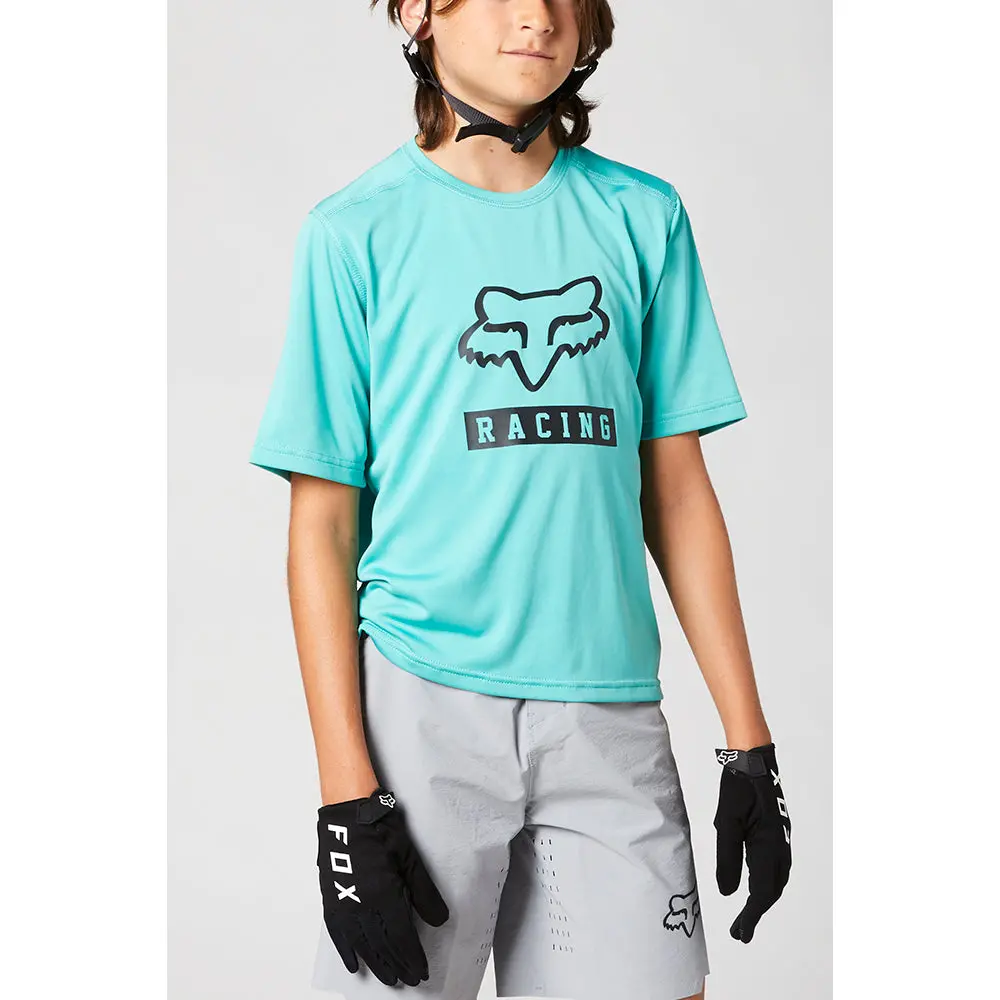 Fox Youth Ranger Ss Jersey [Teal] 1