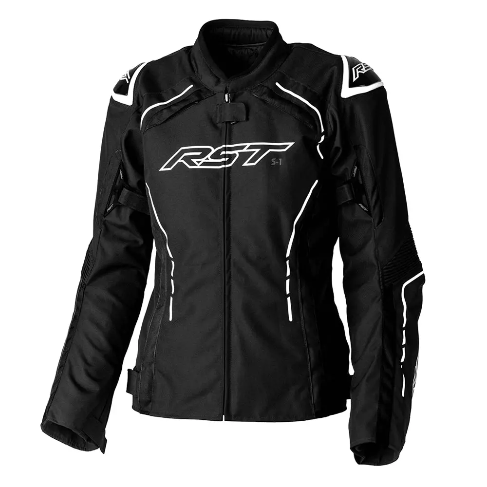 Rst S1 Ce Ladies Textile Jacket [Black/White] 1