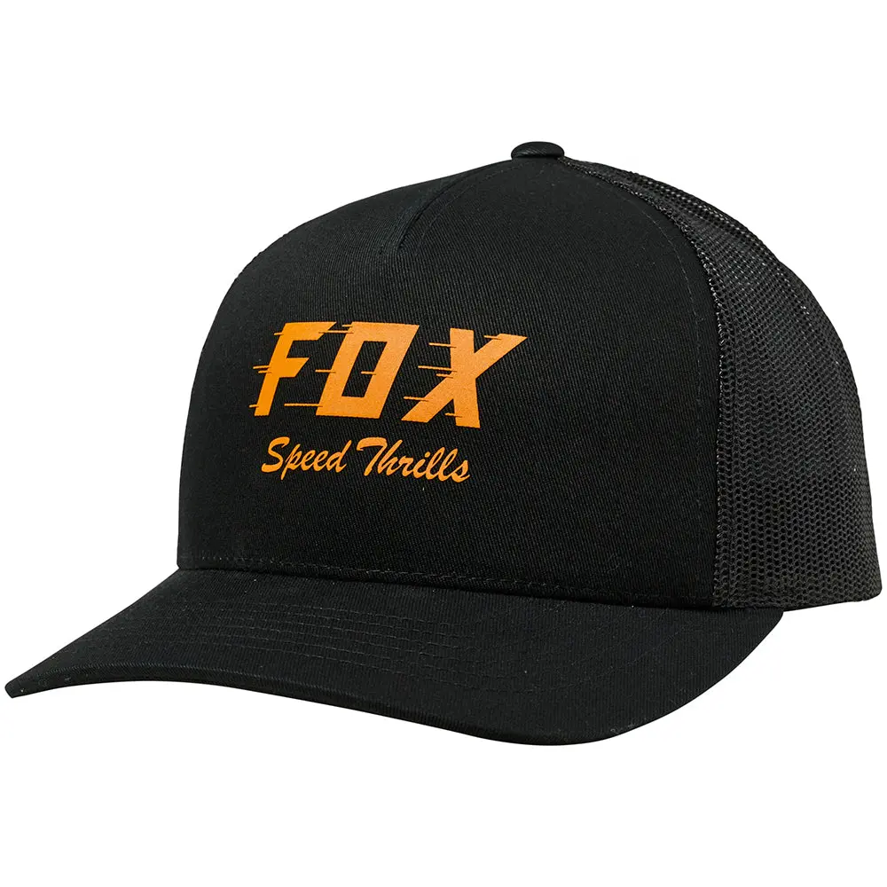 Fox Womens Speed Thrills Trucker Hat [Black] Os 1