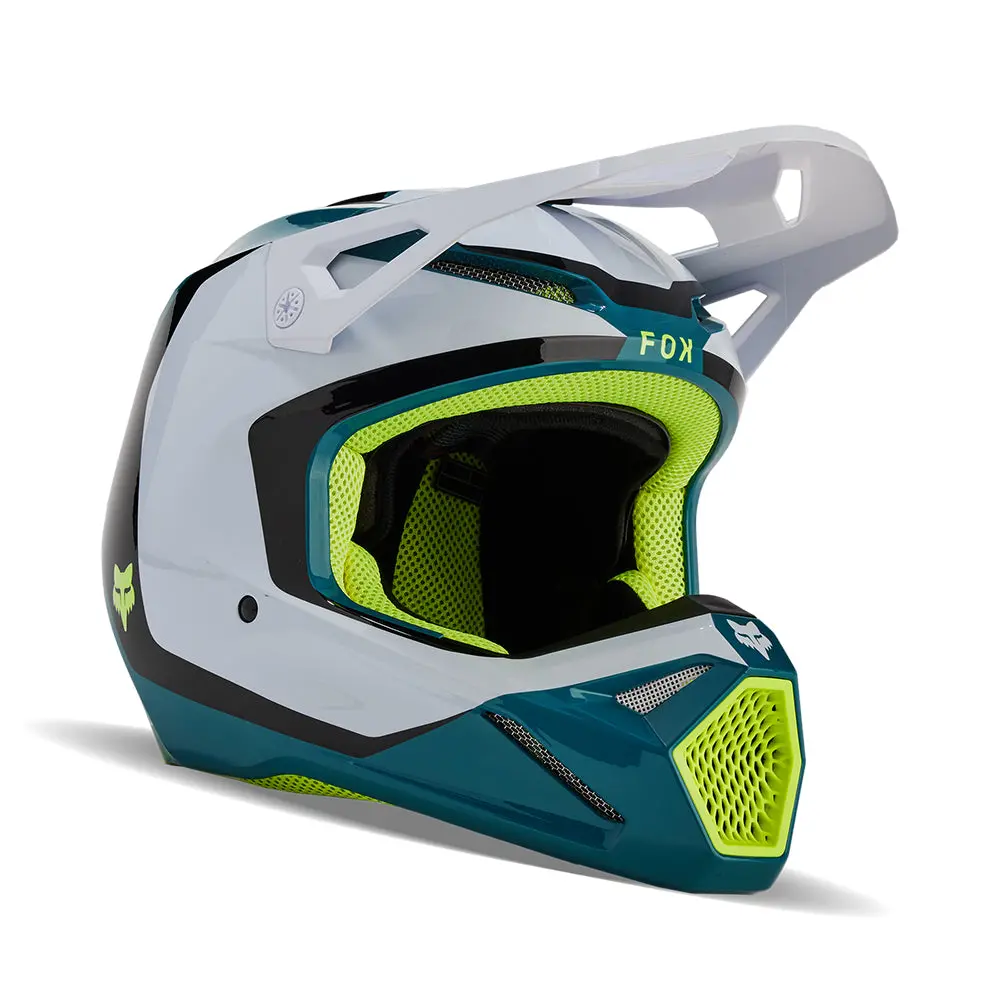 Fox Youth V1 Nitro Helmet [Maui Blue] 1