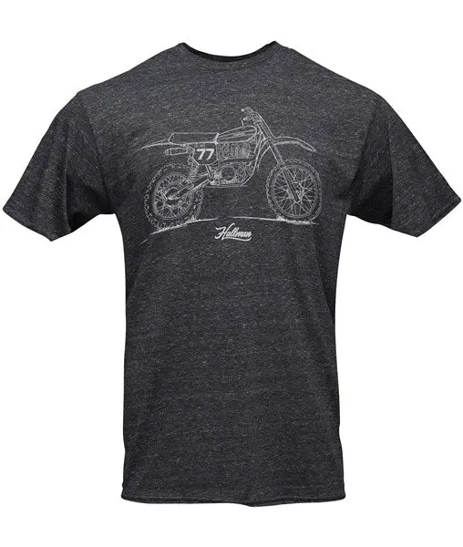 Thor Mx Hallman Yamaha Hl500 Blk T Shirt 1