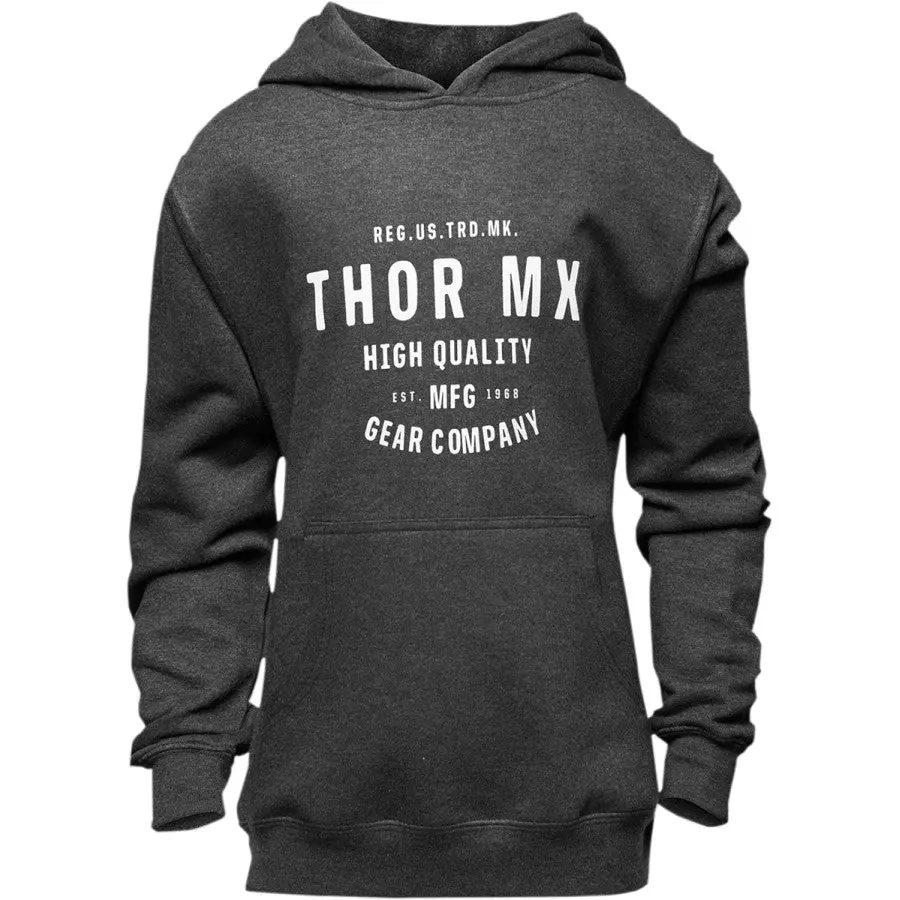 Thor Mx Hoody Craft Youth Girls Grey 1
