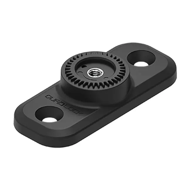 Quad Lock 360 Base - Flat Rectangle 2 Hole 1