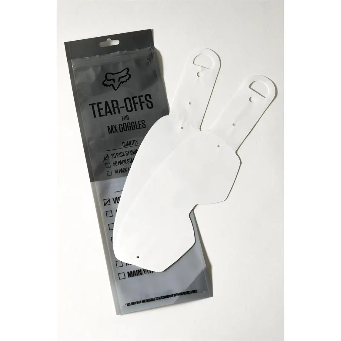 Vue Roll Off Holeshot Tear Offs 14 Pack [Clear] 1