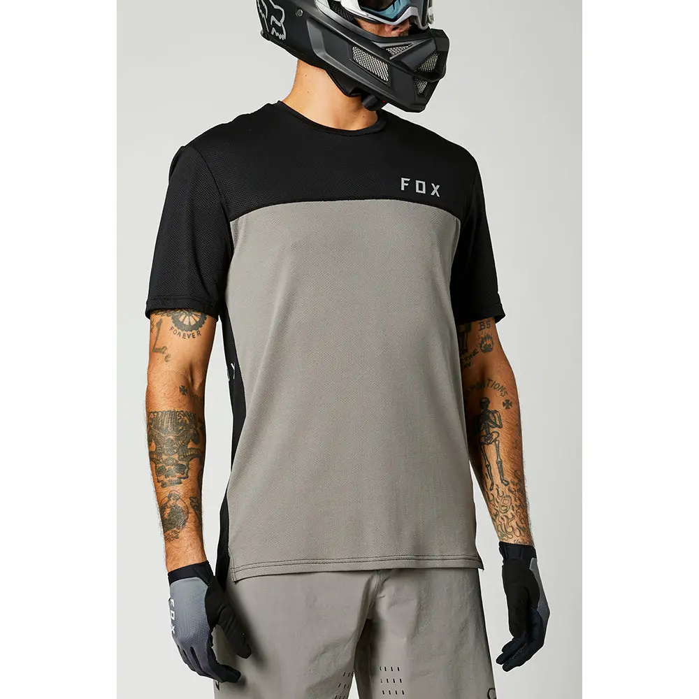 Fox Flexair Delta Ss Jersey [Pewter] S 1