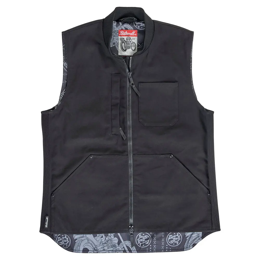 Biltwell Sleeveless 4 Speed Vest [Black] 1