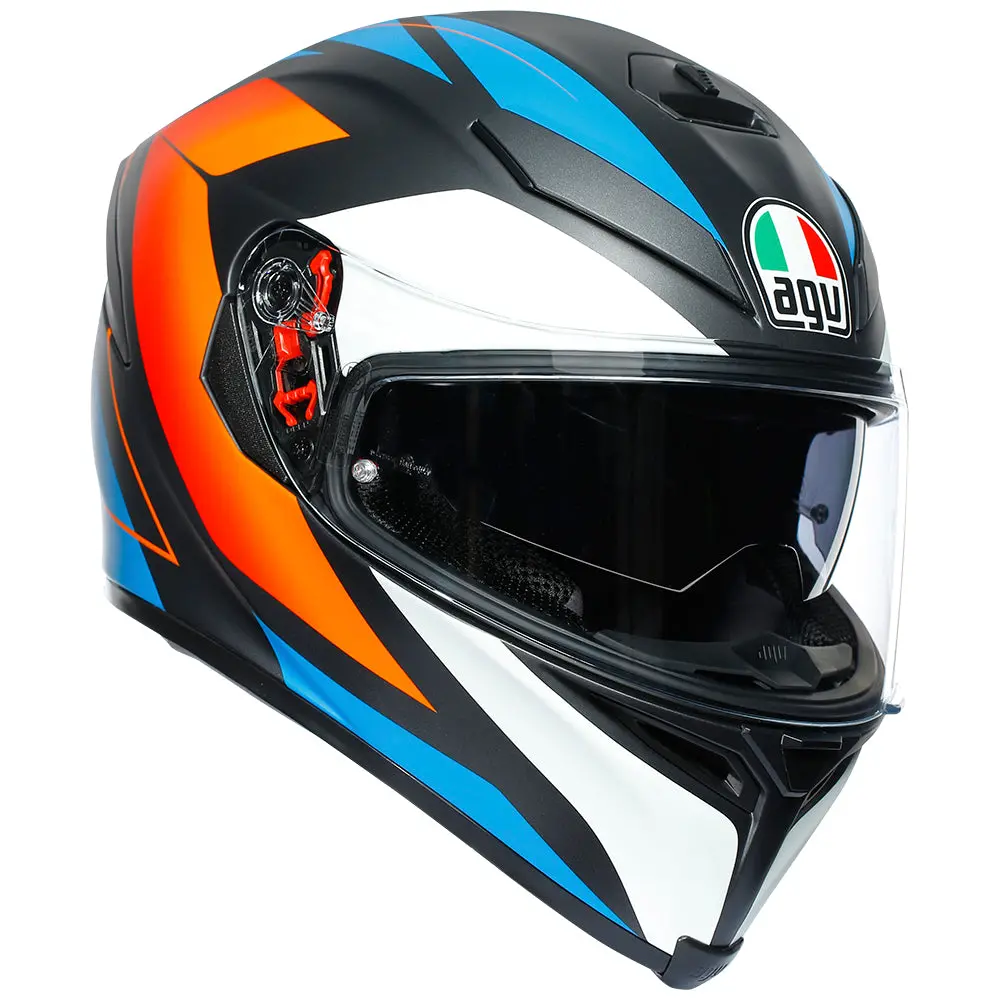 Agv K5 S [Core Black/Blue/Orange] 56 S 1