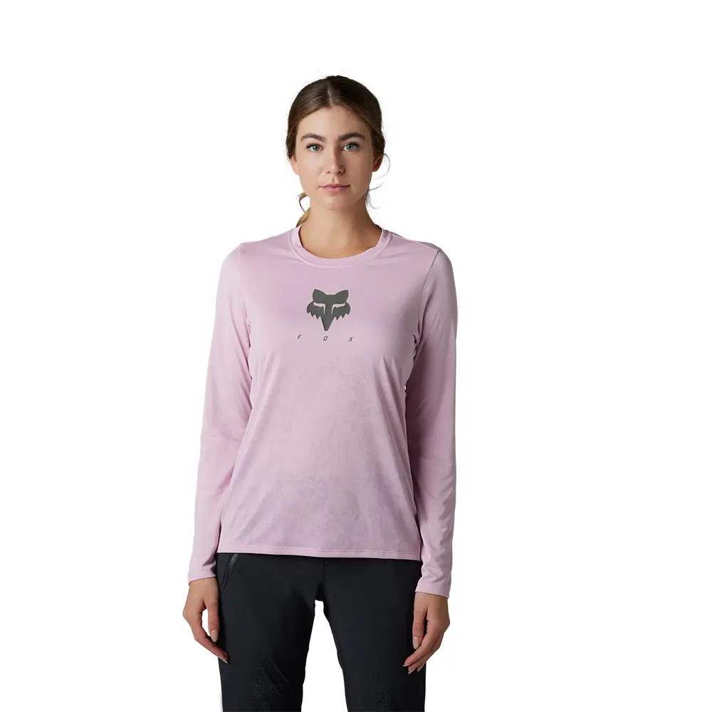 Fox Womens Ranger Tru Dri Ls Jersey [Blush] 1