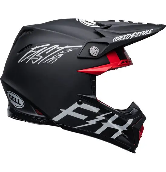 Bell Moto-9S Flex Fasthouse Tribe Matte Black/Grey 1