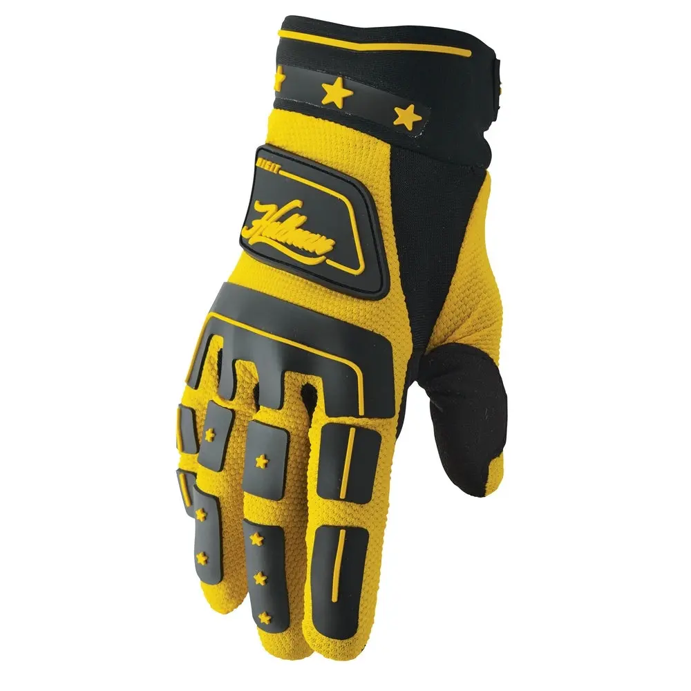 Glove S23 Thor Mx Hallman Digit Black/Yellow 1