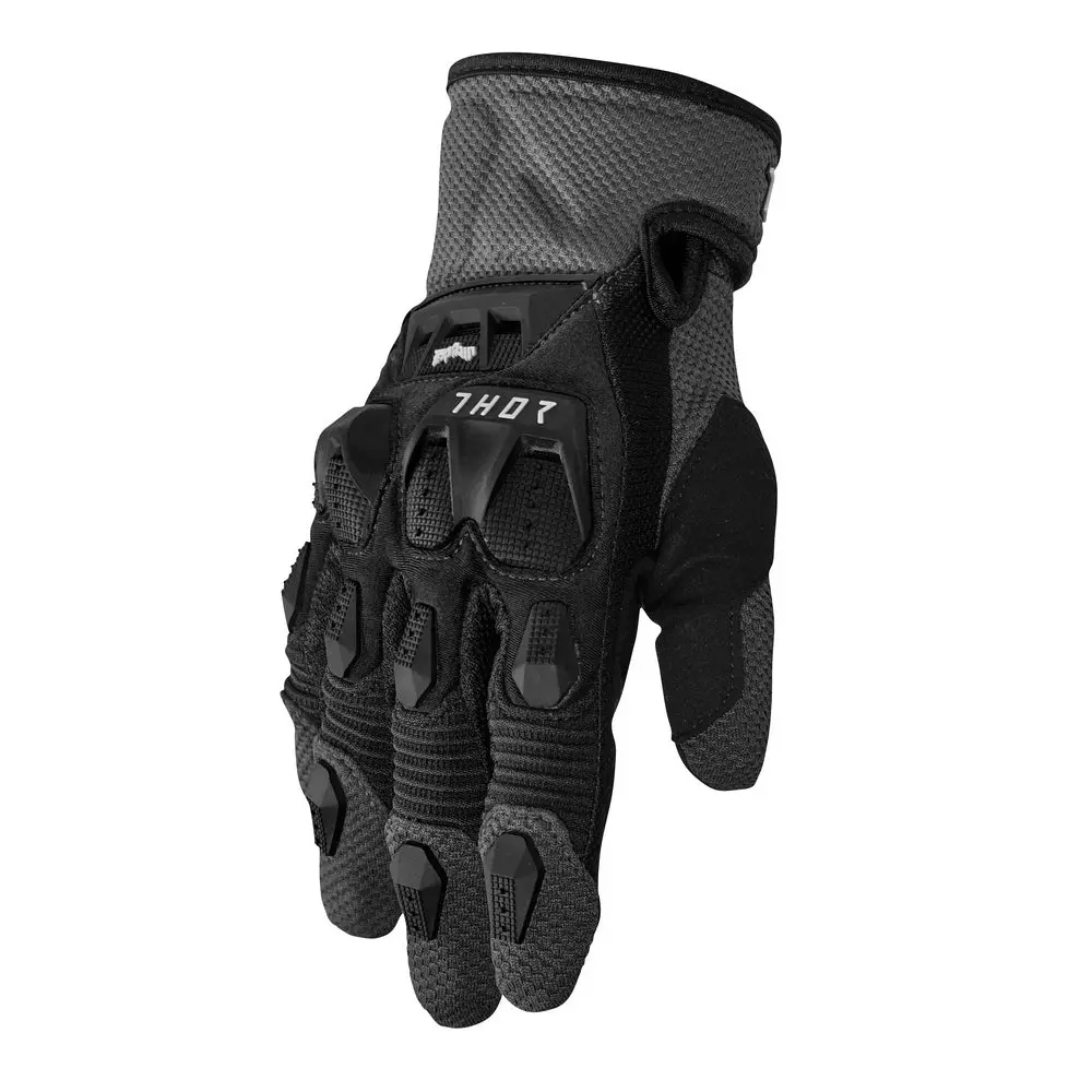 Glove S23 Thor Mx Terrain Black Charcoal 1