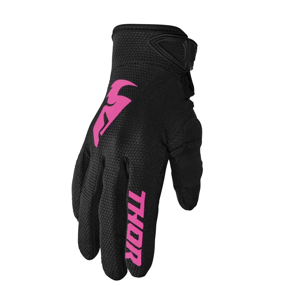 Glove S23 Thor Mx Sector Women Black/Pink 1