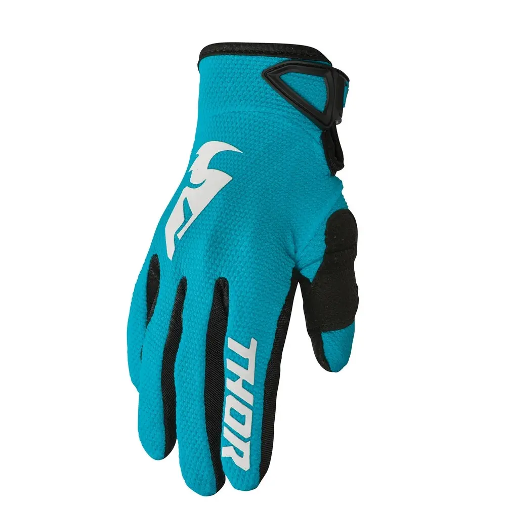 Glove S23 Thor Mx Sector Women Aqua/White 1