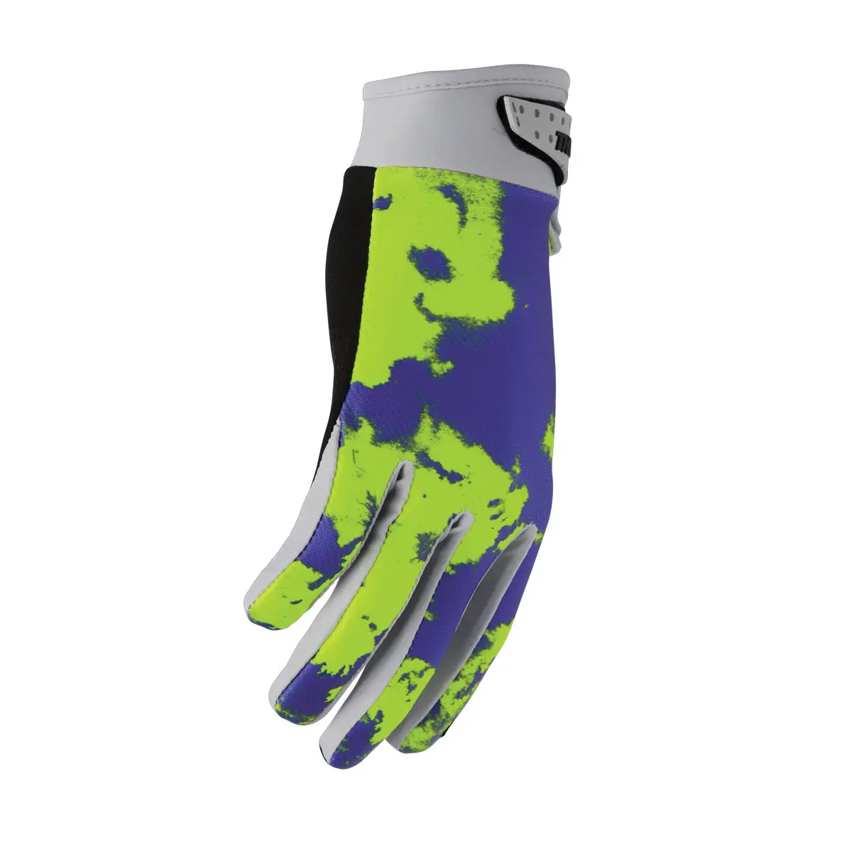 Thor Glove Youth Launchmode Bleach Gray/Acid 3
