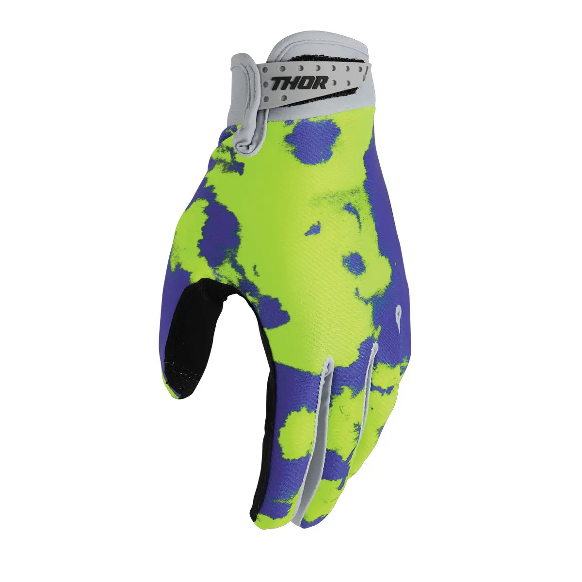 Thor Glove Youth Launchmode Bleach Gray/Acid 4