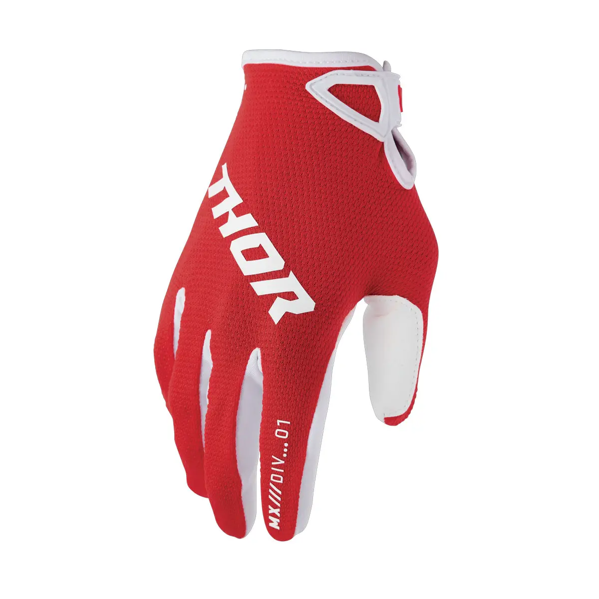 Thor Glove Youth Ridemode Static Red 1