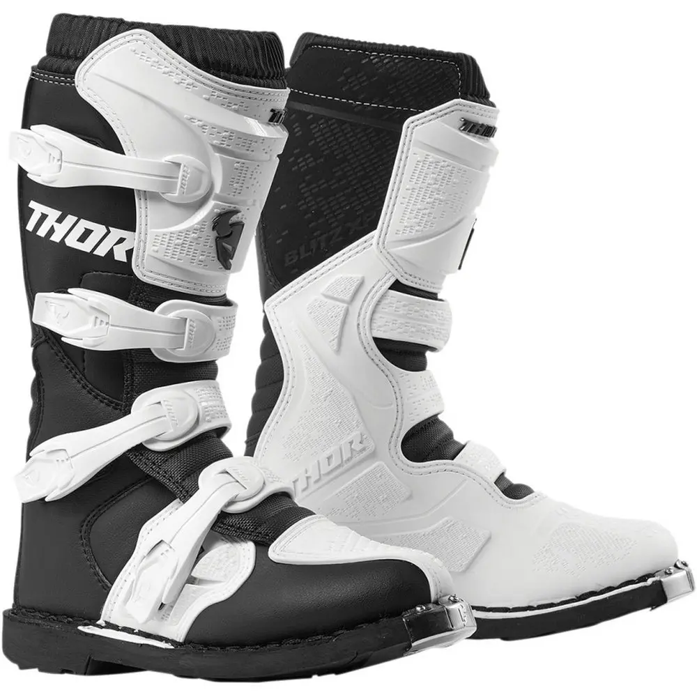 Thor Blitz Xp Womens Black White Boot 1