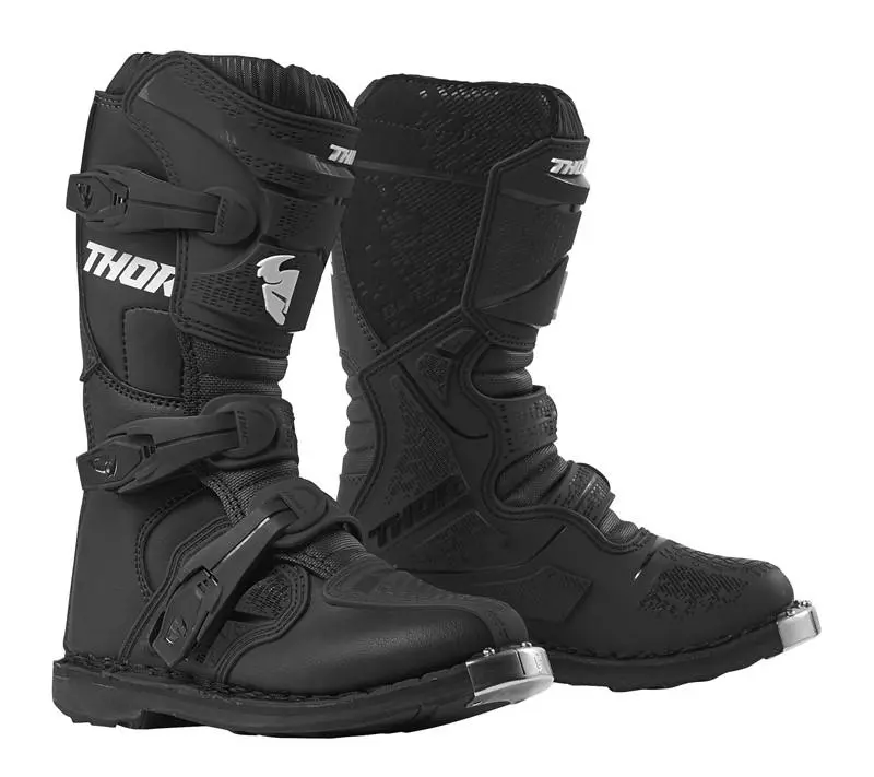 Thor Mx Blitz Xp Youth Black Boot 1