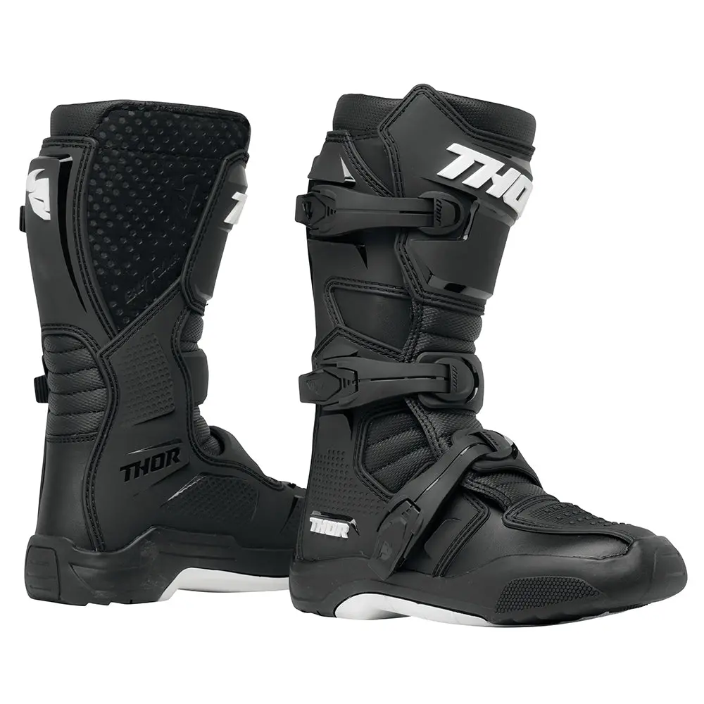 Thor Blitz Xr Boots Youth Bk/Wh 1