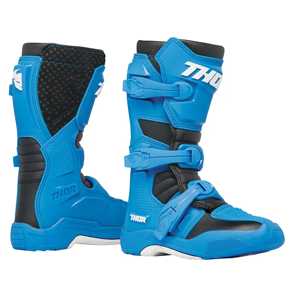 Thor Blitz Xr Boots Youth Bl/Bk 1