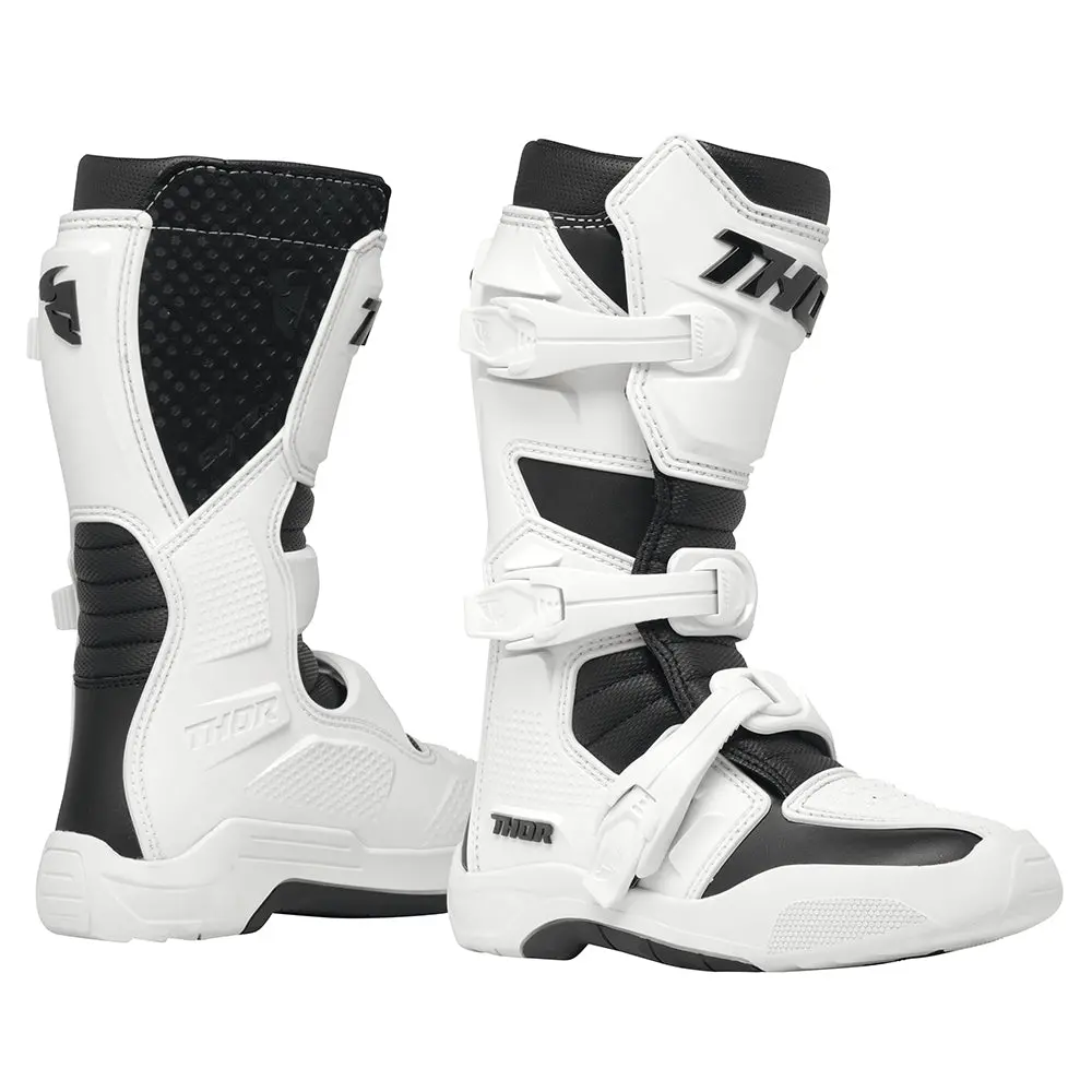 Thor Blitz Xr Boots Youth Wh/Bk 1
