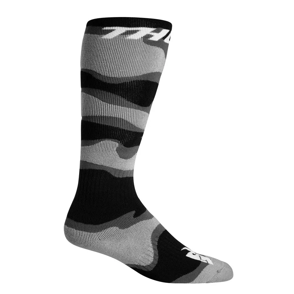 Thor Mx Socks Camo Grey/White 1