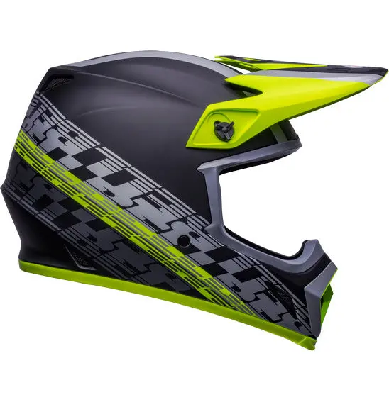 Bell Mx-9 Mips Offset Matte Black/Hi-Viz Yellow 1