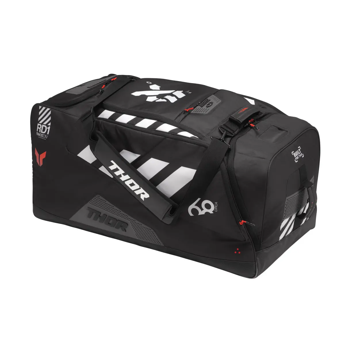 Thor Mx Bag Curcuit Black/Coral 1