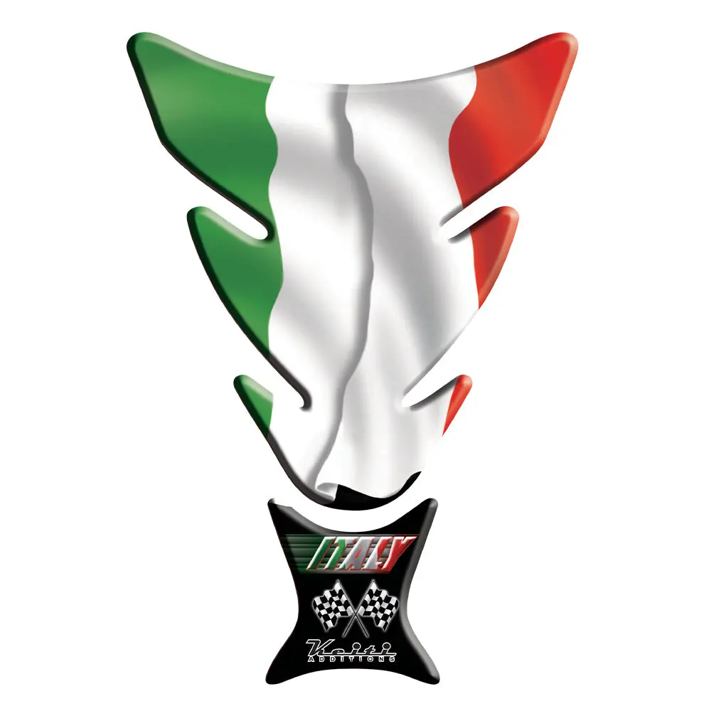Keiti Tank Pad Italian Flag [Green/White/Red] 1