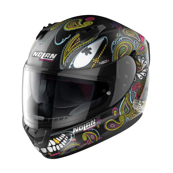 Nolan N60-6 Full Face Helmet - Black/Floral 1