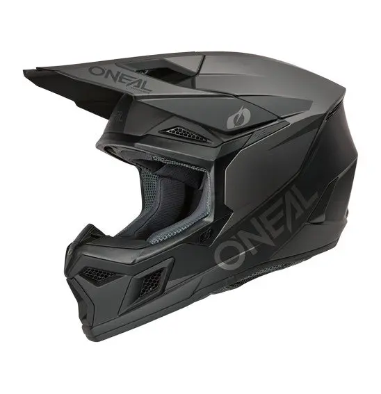 O'neal 2026 3Srs Solid Helmet - Black/Grey 1