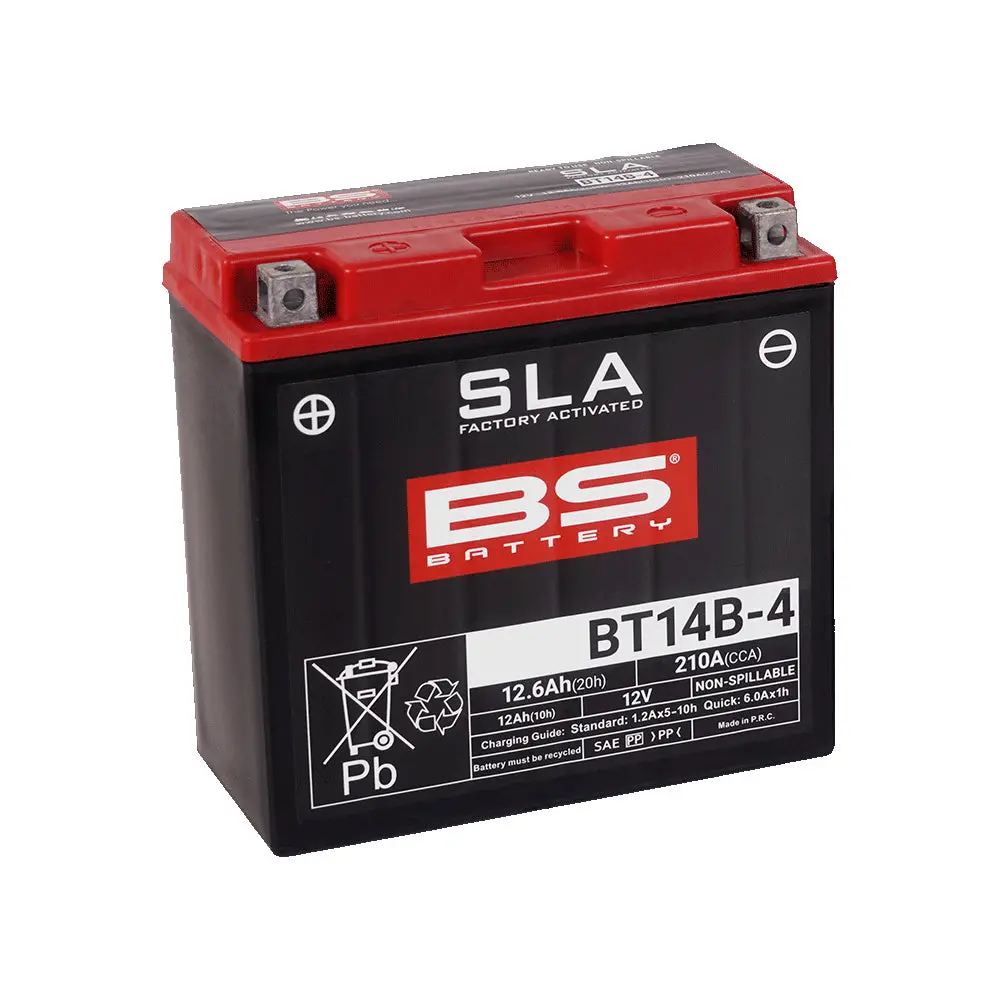 Bs Battery Bt14b-4 Sla (Yt14b-Bs) 1