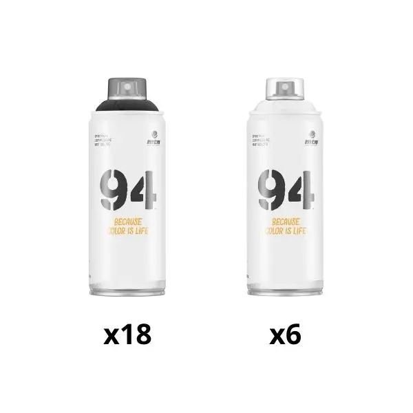 Mtn 94 Black & White X24 - Bundle 1