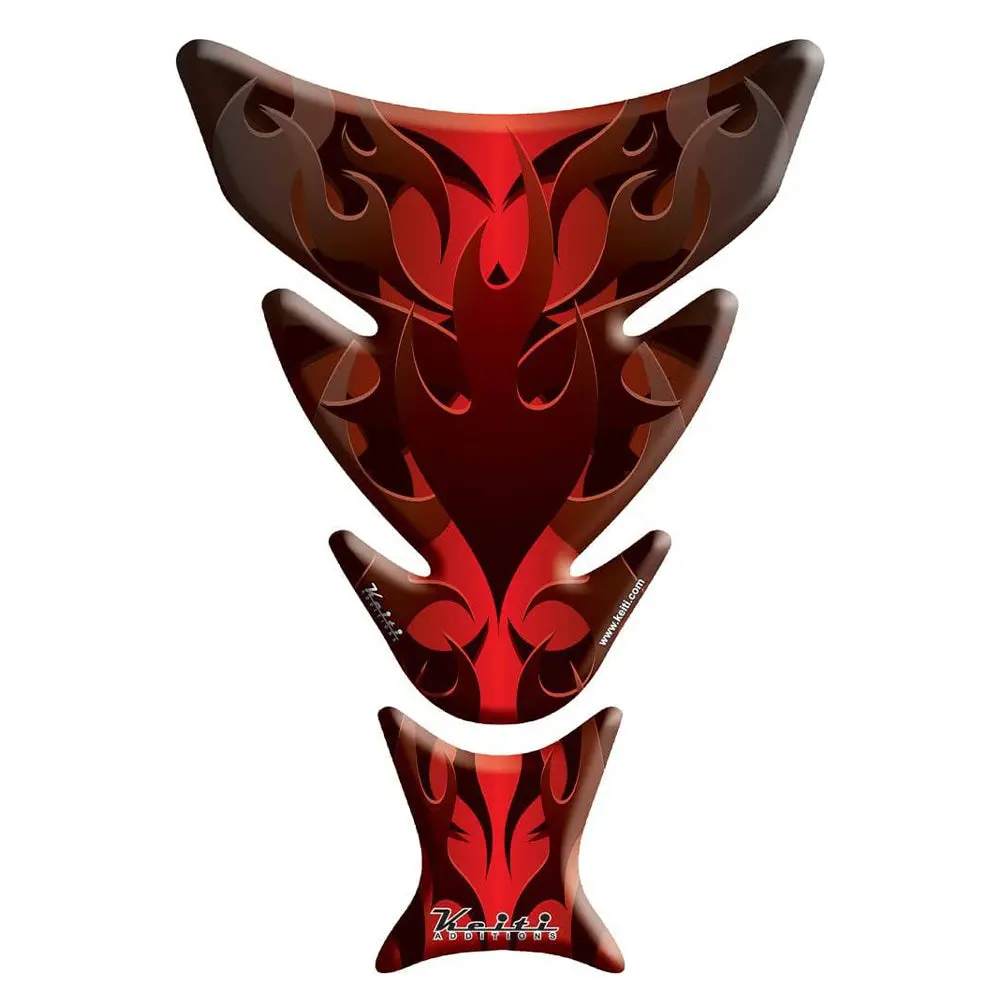 Keiti Tank Pad Tribal Flame Kt8040r [Red] 1