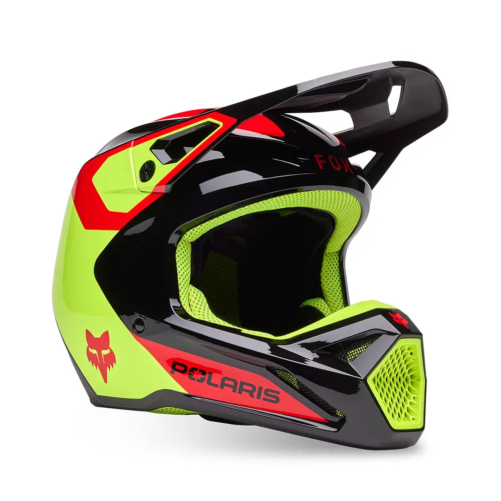 Fox V1 Polaris Helmet Mips Ce [Flo Yellow] 1