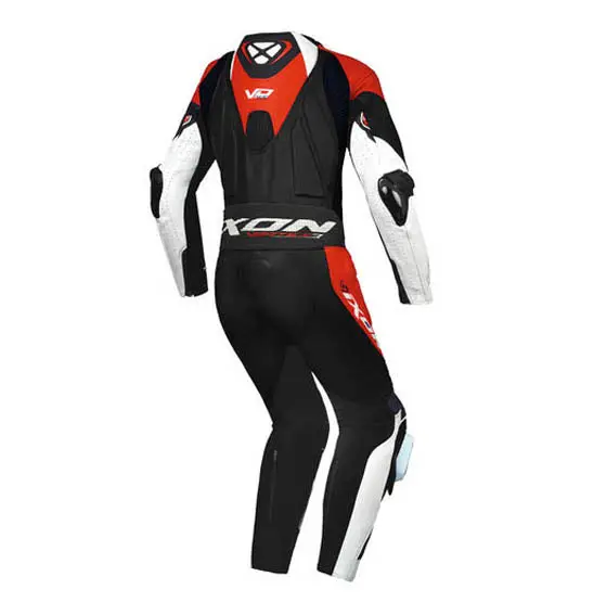 Ixon Vortex 3 1Pc Suit - Wht/Blk/Red 1