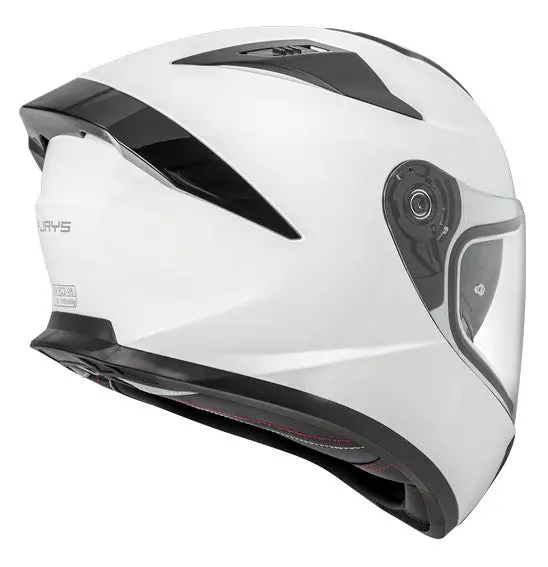 Rjays Apex Iv Helmet - Solid Gloss Wht | Internal Sun-Shield 1